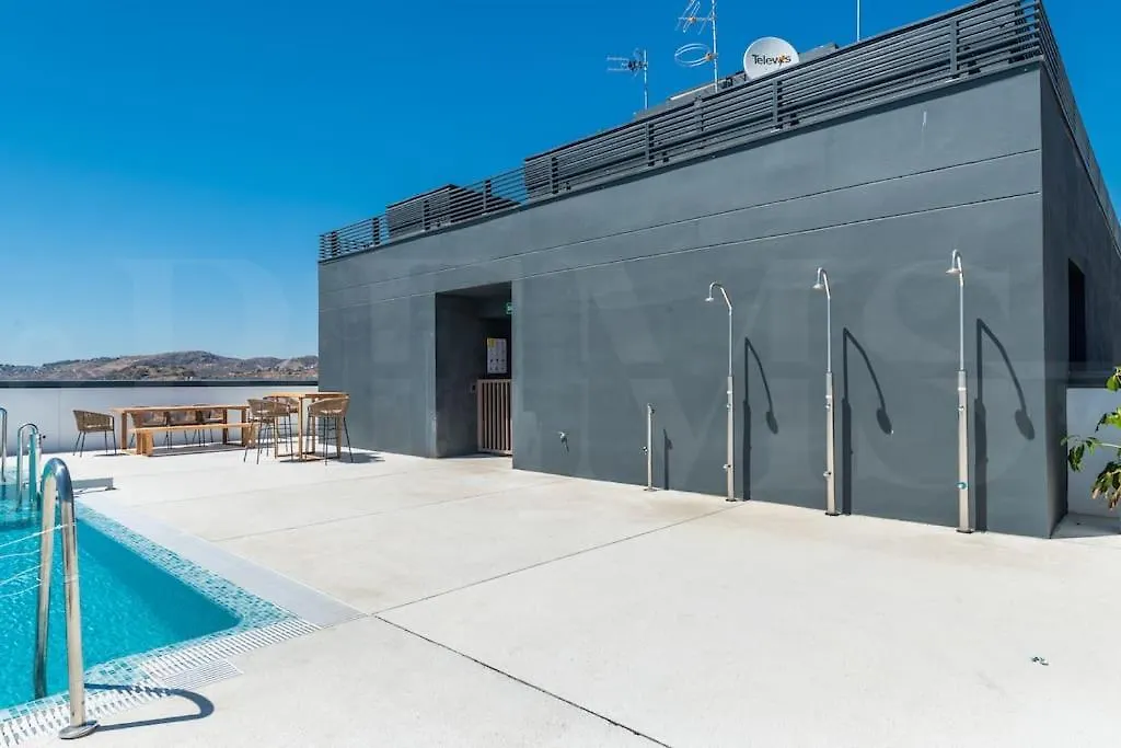 Urban Sky Apartment With Parking & Gym By Rems Málaga