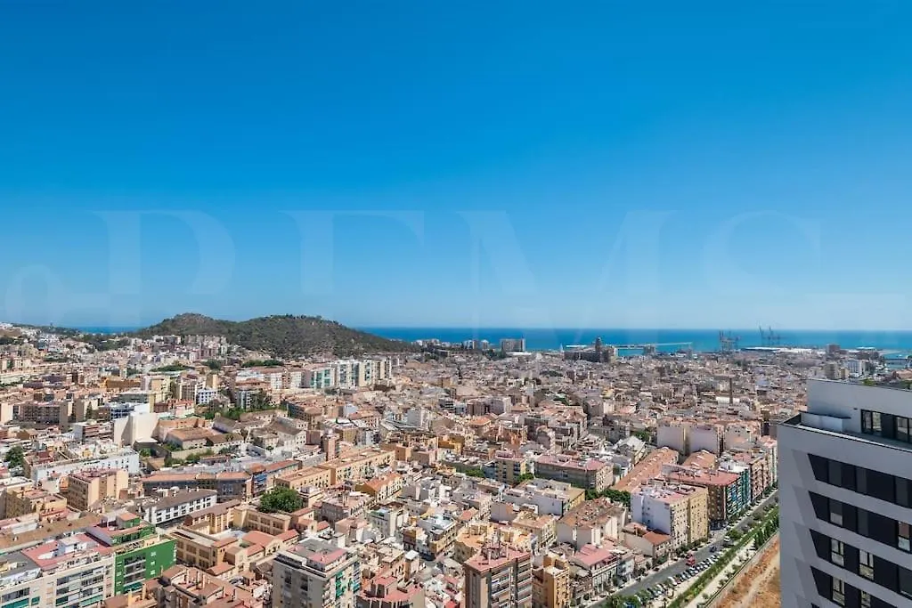 Urban Sky Apartment With Parking & Gym By Rems Malaga
